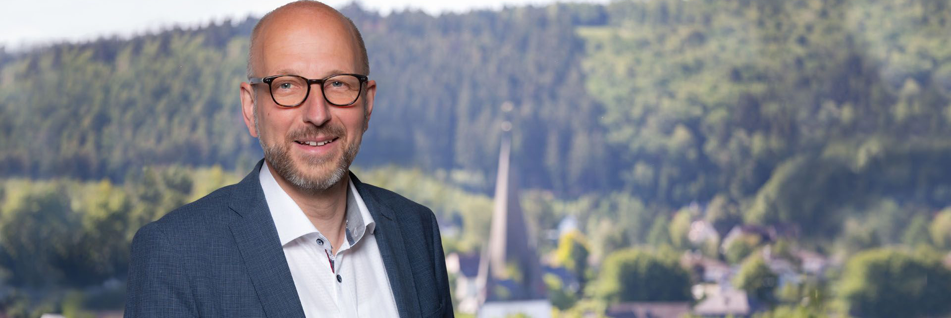  Unser Brgermeister Uli Berghof.